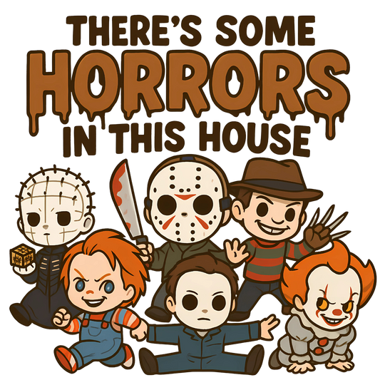 Horrors in the house, Horror, Press-ready, Transfer only, MTO