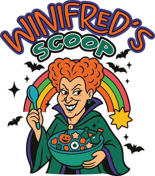 Winifreds scoop, Horror, Press-ready, Transfer only, MTO