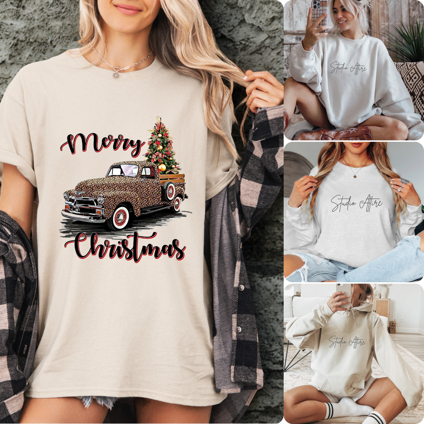 Merry Christmas, Graphic Apparel - 54