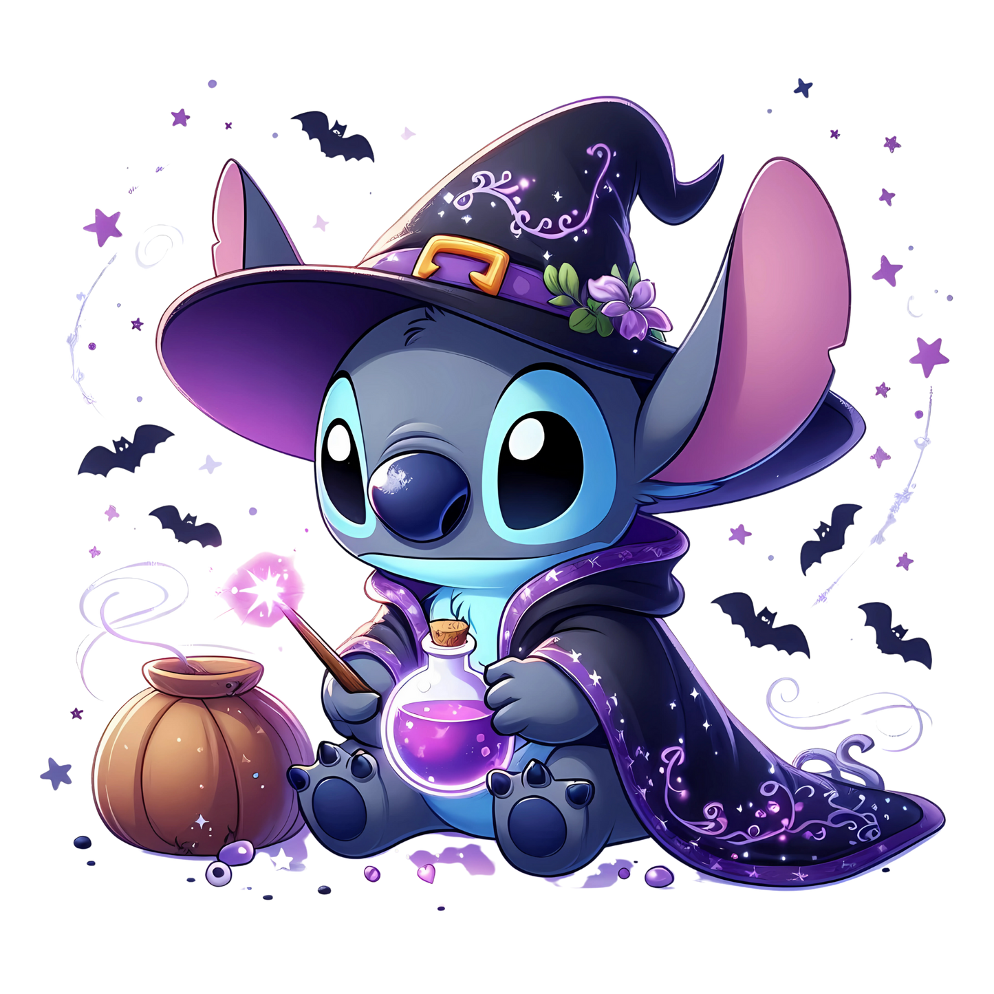 Blue monster potions, Horror, Press-ready, Transfer only, MTO