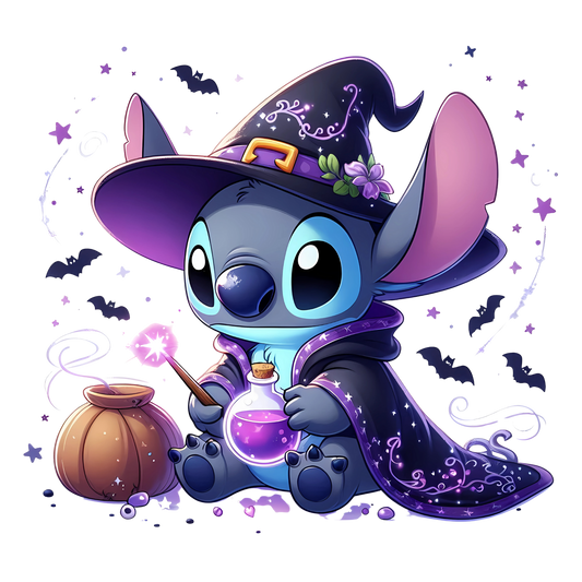 Blue monster potions, Horror, Press-ready, Transfer only, MTO