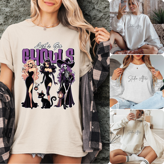 Lets go ghouls, Graphic Apparel - 5418