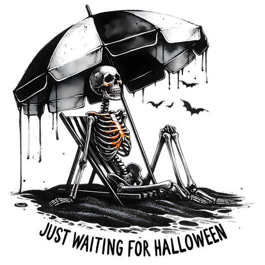 Just waiting for Halloween, Press-ready, Transfer only, MTO
