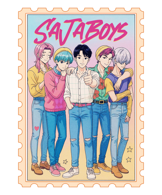 SajaBoys, Huntrix, Press-ready, Transfer only, MTO