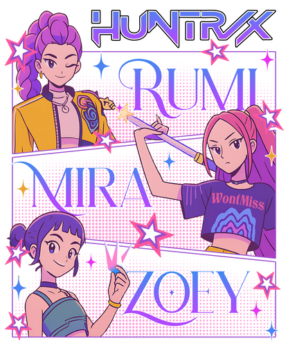 Huntrix, Press-ready, Transfer only, MTO