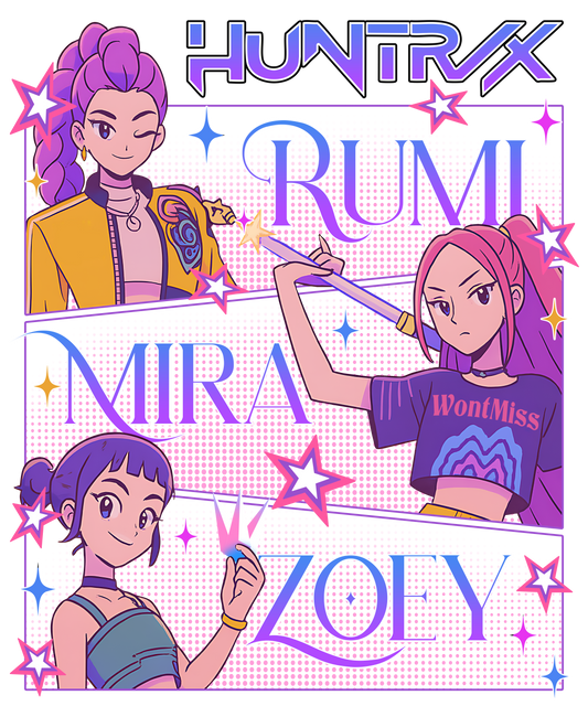 Huntrix, Press-ready, Transfer only, MTO