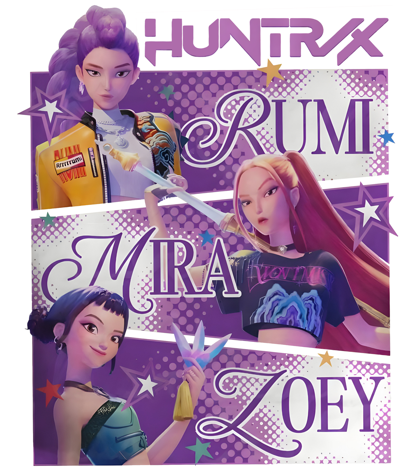 Huntrix, Press-ready, Transfer only, MTO
