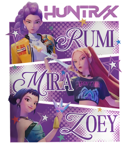 Huntrix, Press-ready, Transfer only, MTO