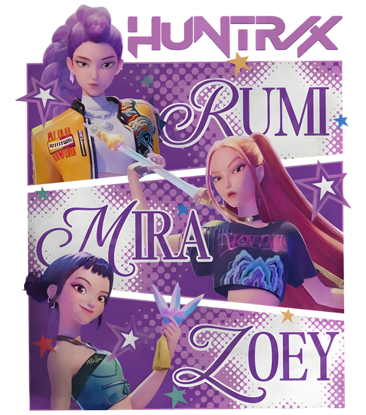 Huntrix, Press-ready, Transfer only, MTO