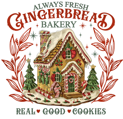 Gingerbread Bakery, Press-ready, Transfer only, MTO
