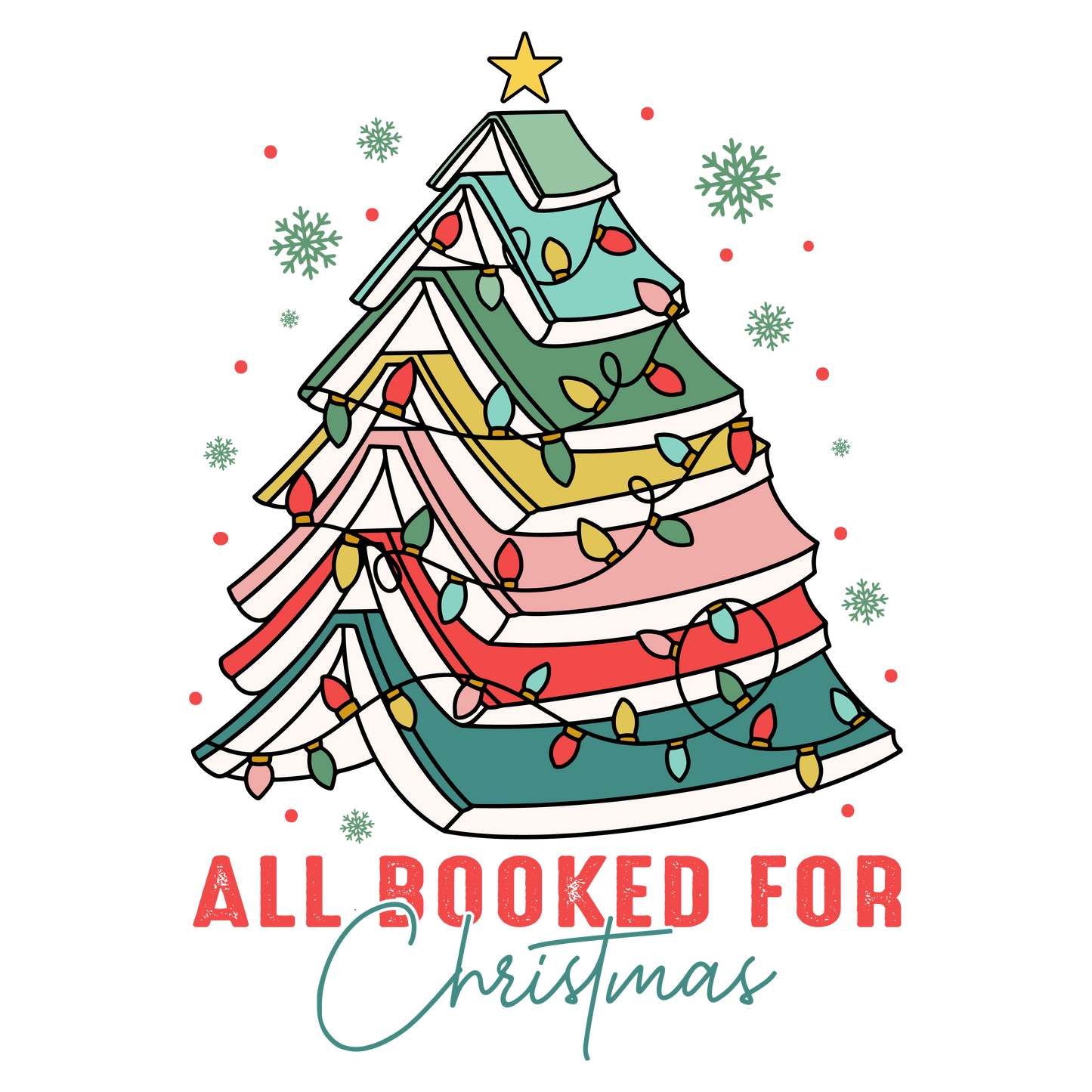 All booked for Christmas, Press-ready, Transfer only, MTO