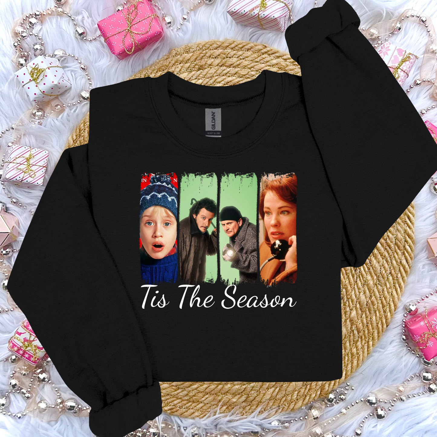 Tis the season Home alone Sweatshirt 5523