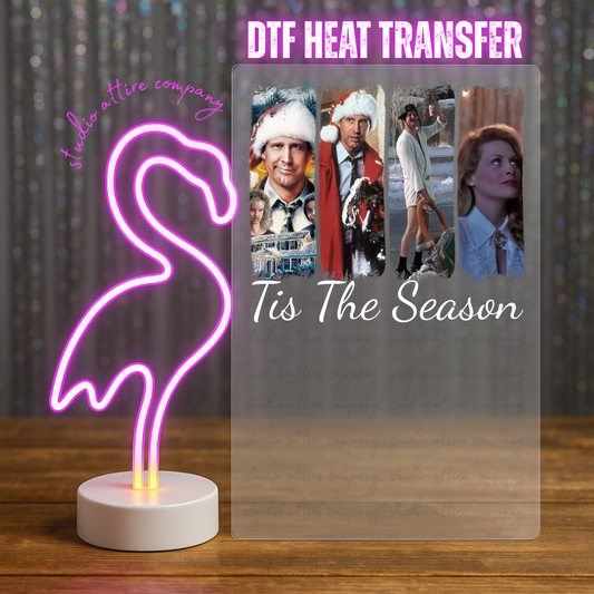 Griswold, Tis the season, Christmas, Press-ready, Transfer only, MTO