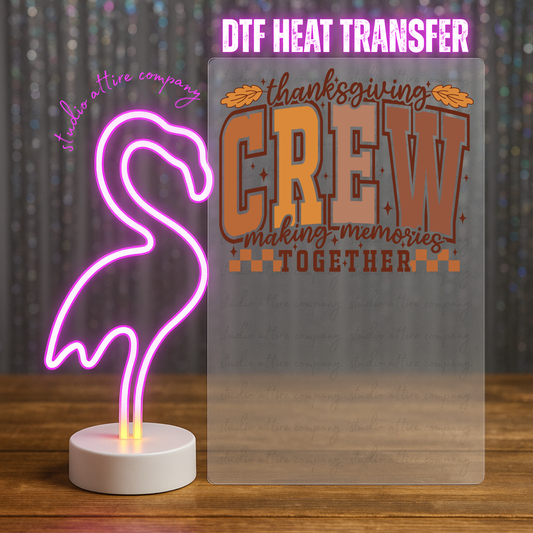 Thanksgiving crew, Press-ready, Transfer only, MTO