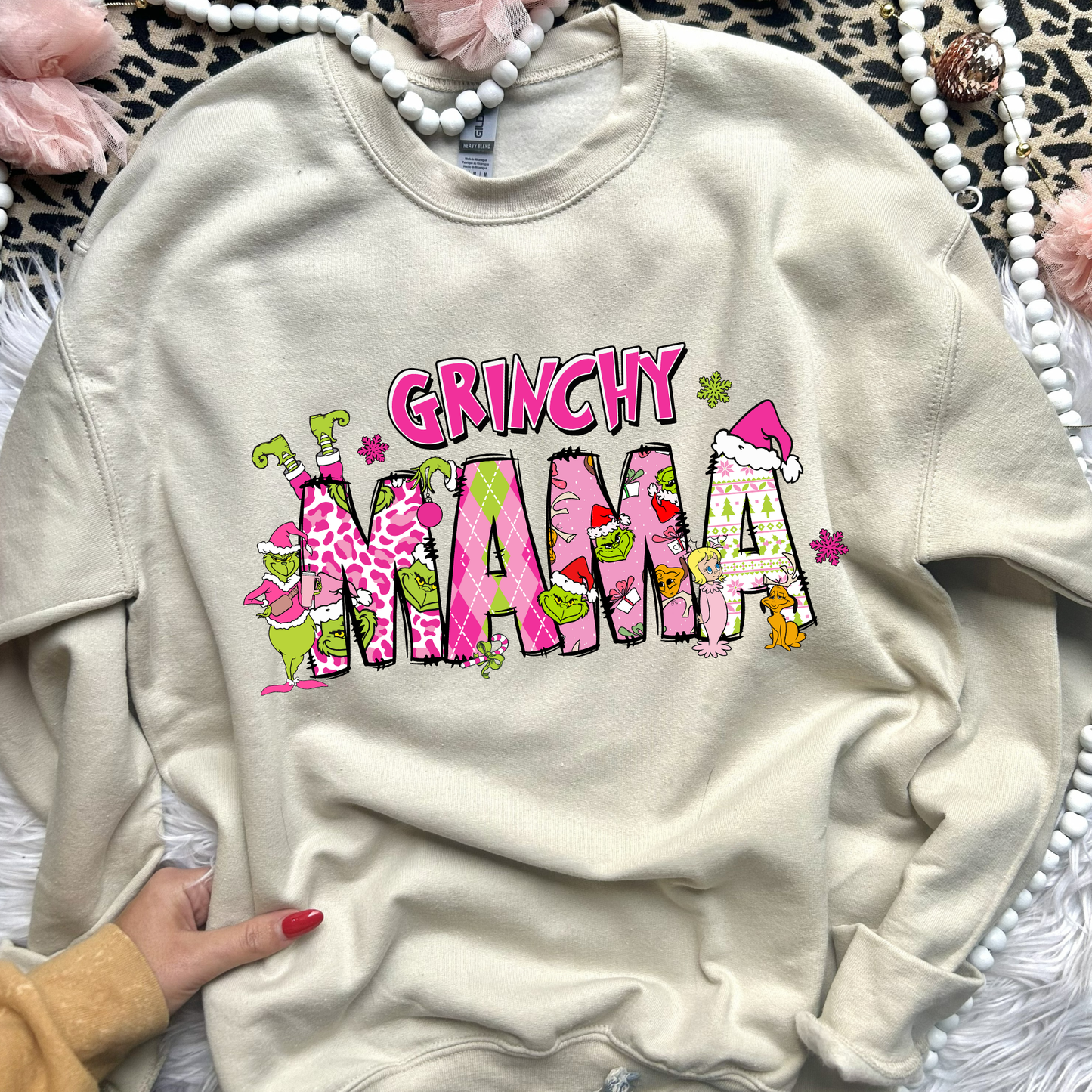 Grinchy Mama Sweatshirt 5538