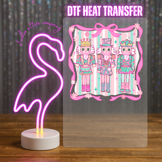 Preppy nutcracker, Heat transfer, Press and peel, Full color, Instant press, MTO, 5562