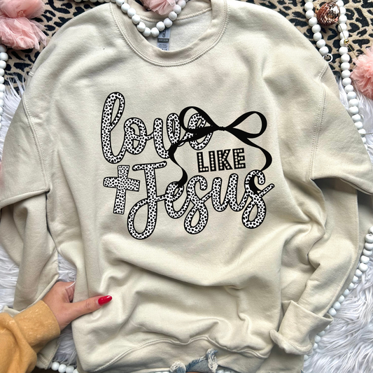 Love like Jesus, Sweatshirt, 5568