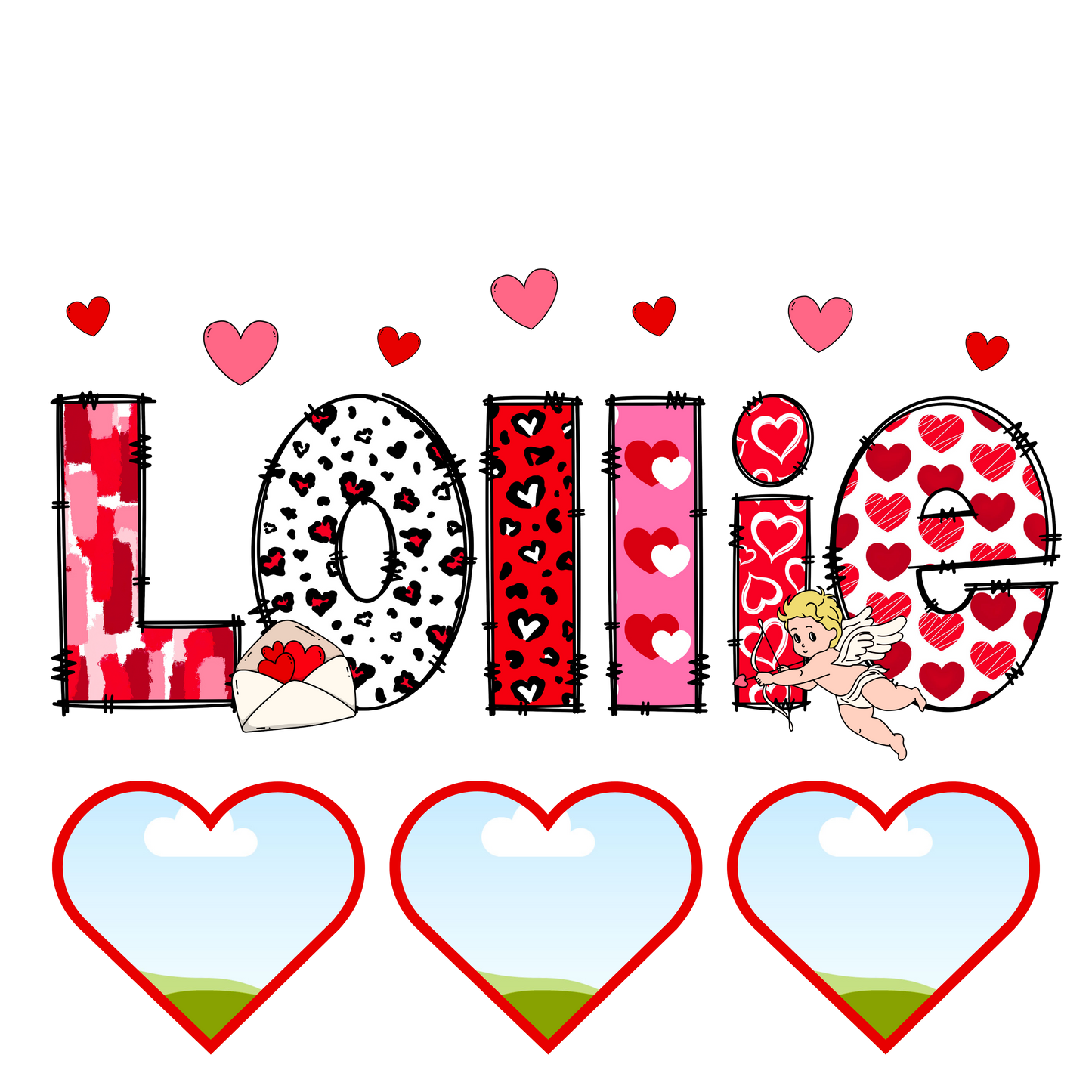 Valentine Custom with pictures, Sweatshirt, 5568