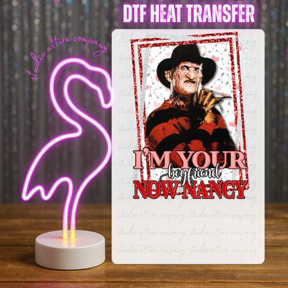 I'm your boyfriend, Valentine, Heat transfer, Press and peel, Full color, Instant press, MTO