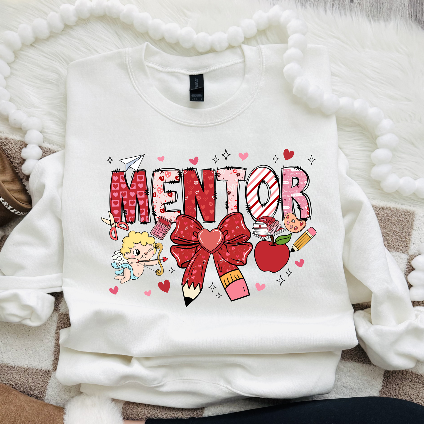 Mentor, Valentines, Sweatshirt, 5627