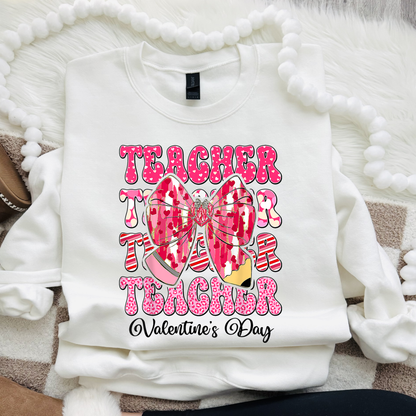 Teacher, Valentines, Sweatshirt, 5662
