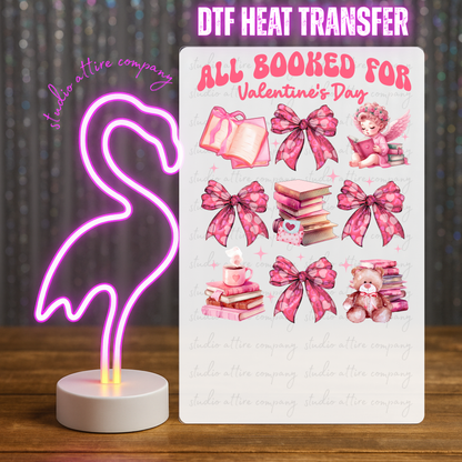 ALL BOOKED FOR VALENTINES DAY, Heat Transfer, Press and peel, Full color, Instant press, MTO