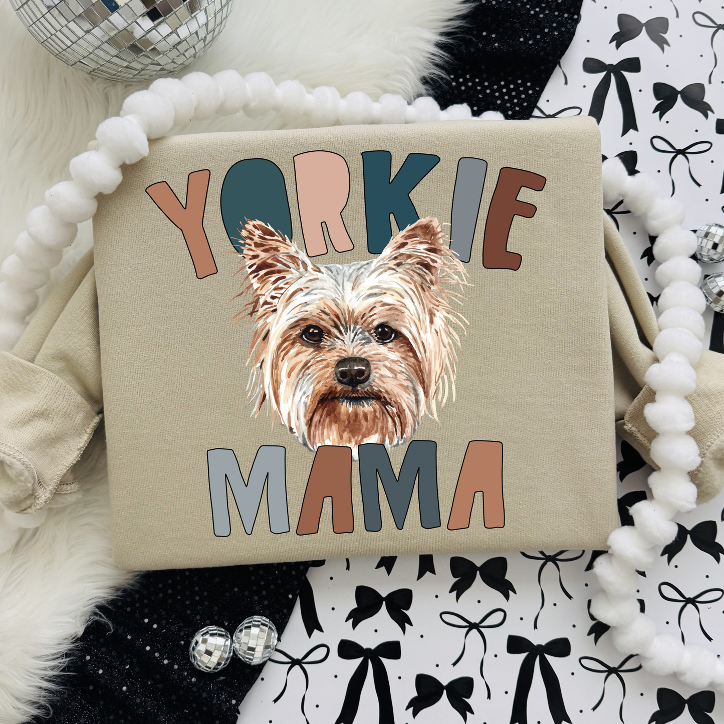 Yorkie Mama, Sweatshirt, 609