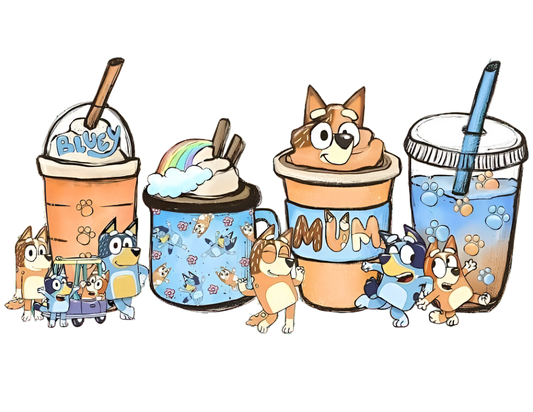 Coffee Blue Dog, character