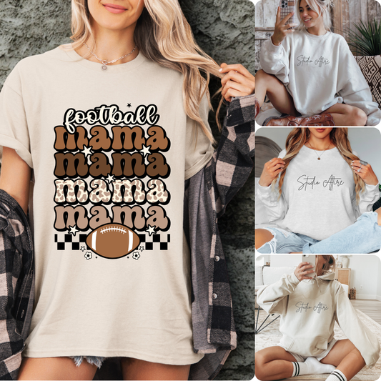 Football mama, Graphic Apparel - 625