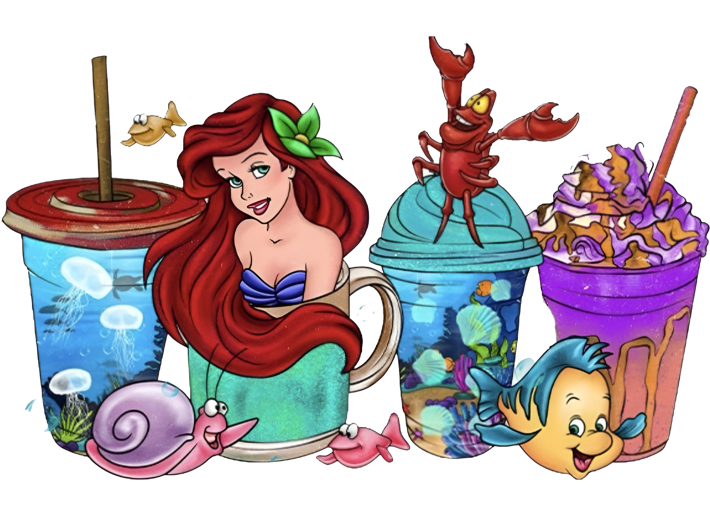 Bebidas de sirena