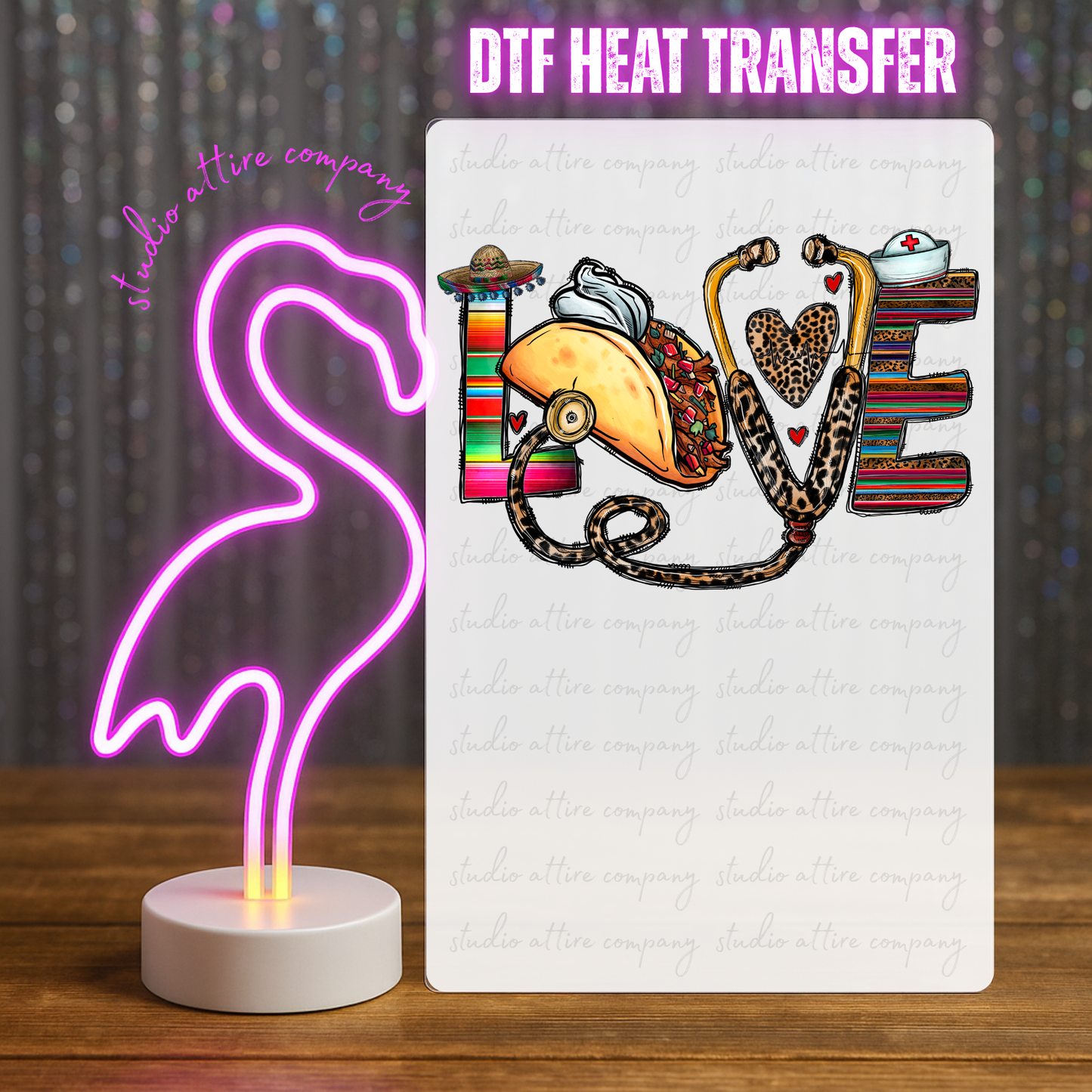 Love, Cinco de mayo, Heat transfer, Press and peel, Full color, Instant press, MTO