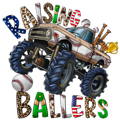 Raising ballers, Press-ready, Transfer only, MTO