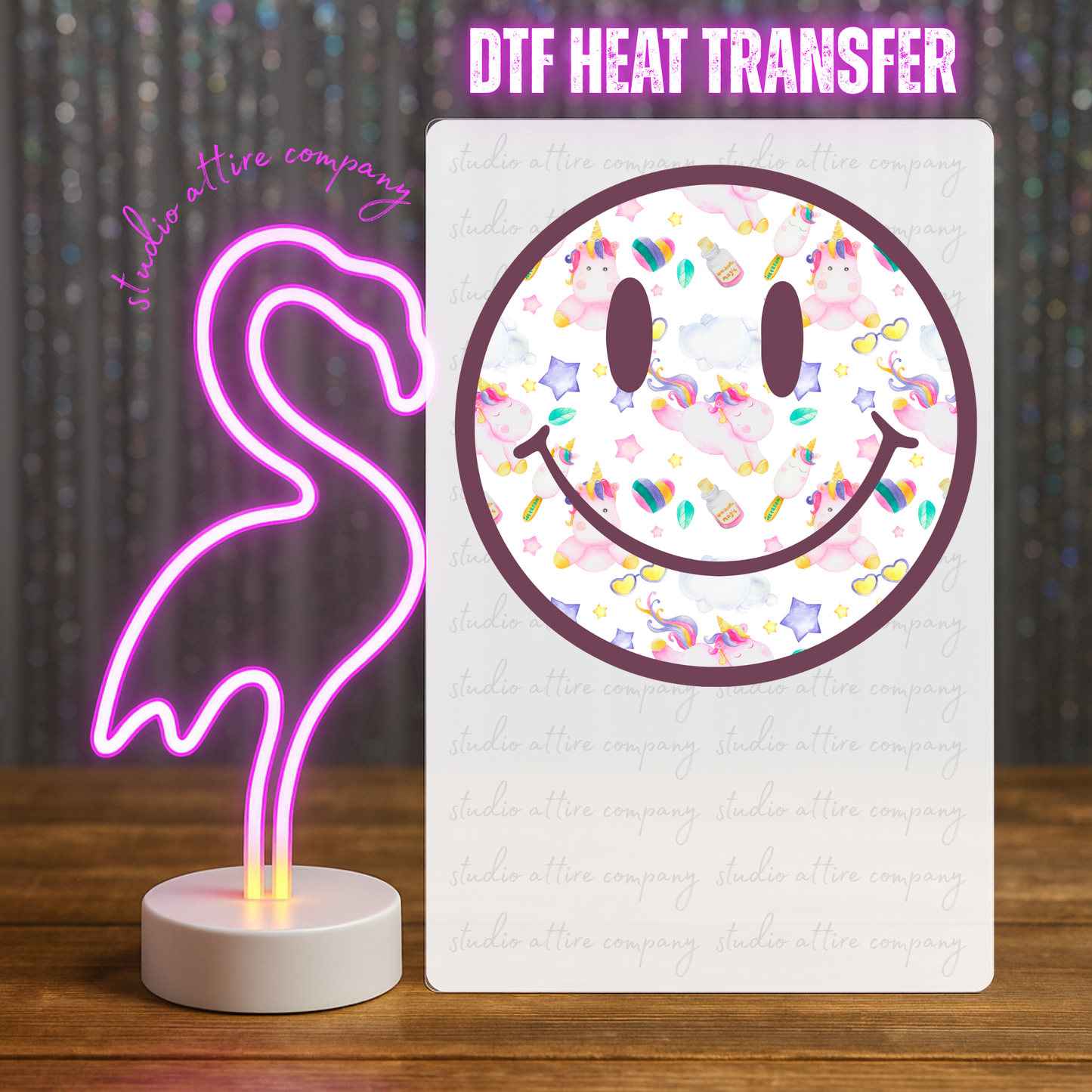 Baby Smiley, Heat transfer, Press and peel, Full color, Instant press, MTO