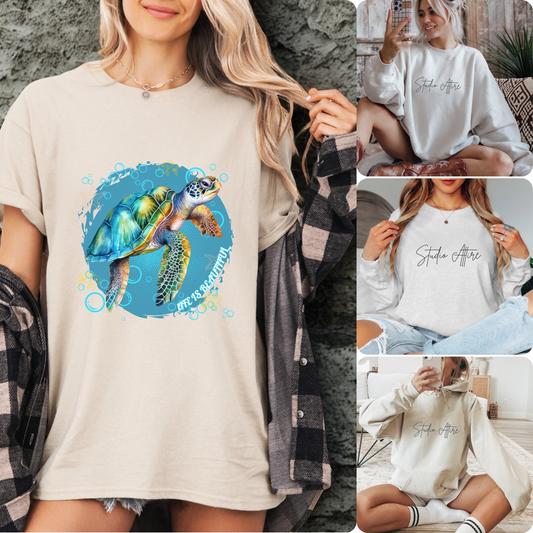 Sea turtle, Graphic Apparel - 799
