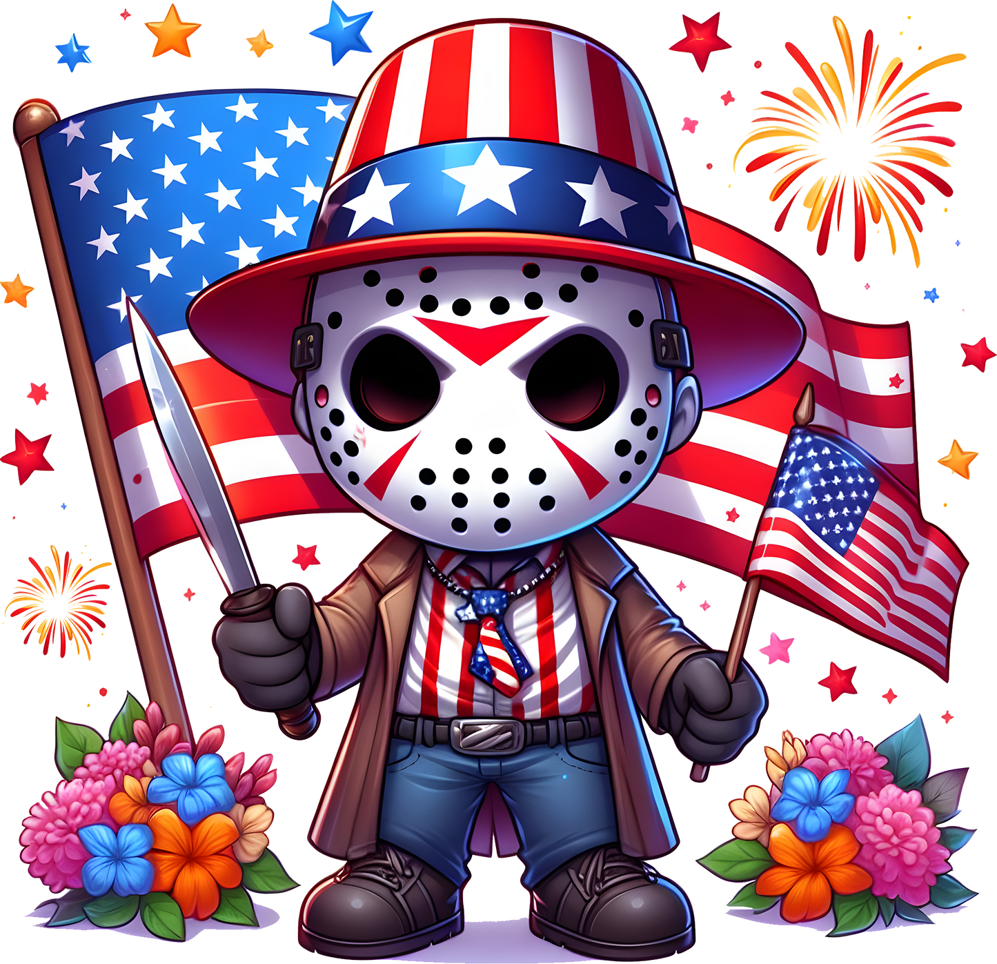 4th of July, horror, Press-ready, Transfer only, MTO