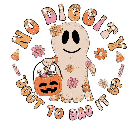 Sin camisa, sin transferencia de calor Diggity, temporada espeluznante 