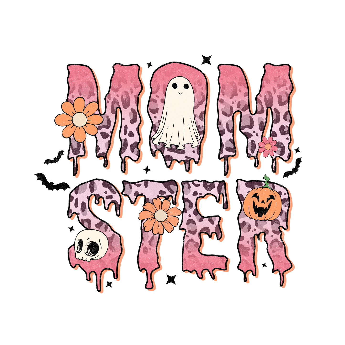 Sin camiseta, transferencia de calor de momster, temporada espeluznante 