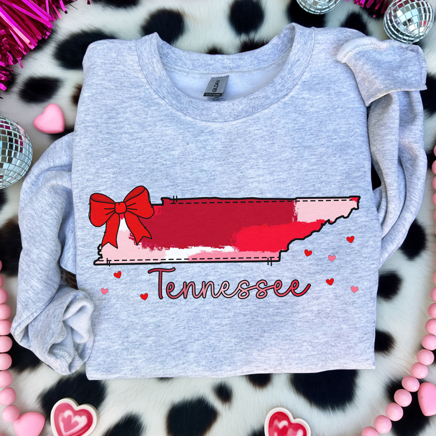 Tennessee, Valentines, Sweatshirt, 5567