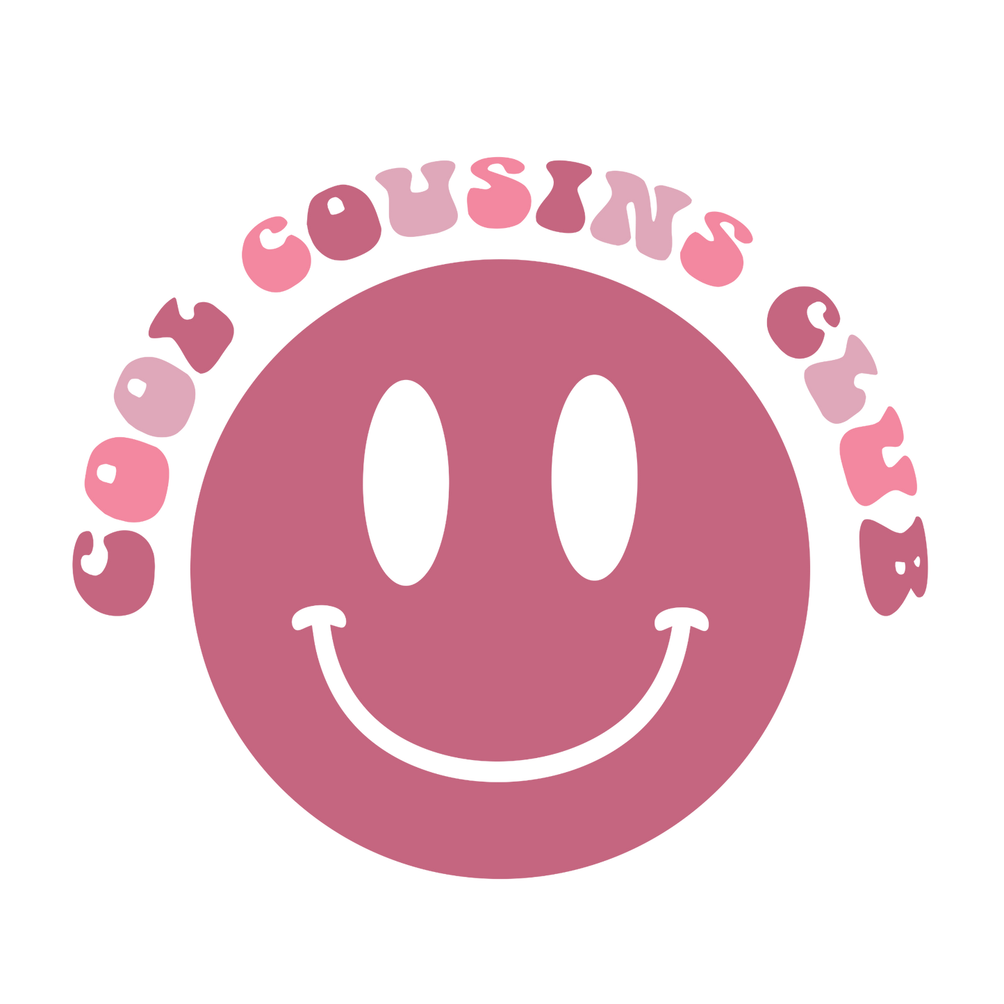 Cool cousins club, press and peel, no shirt, made to order
