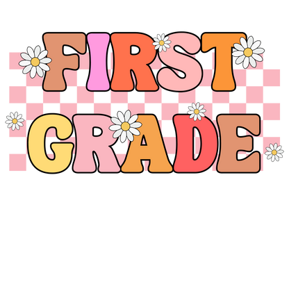 Daisy school theme set, Press-ready, Transfer only, MTO