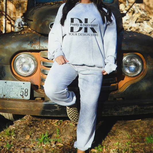 Custom Sweat set - Pretty Npressed