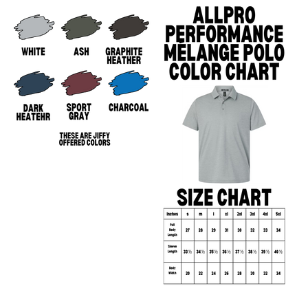 Custom AllPro - Performance Mélange Polo