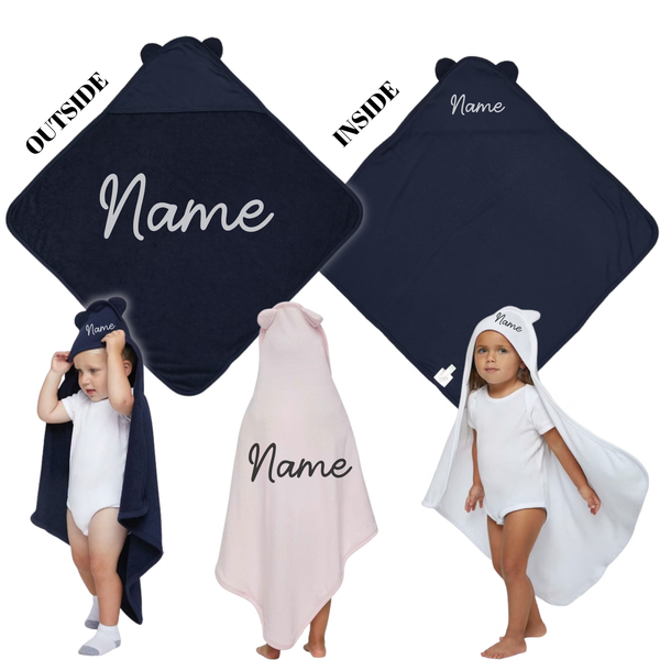 Custom Hooded Terry Cloth Towel with Ears