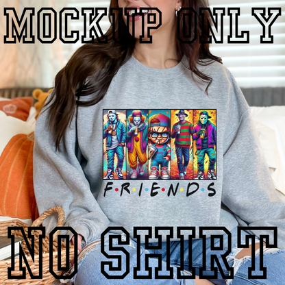friend, Horror, Heat transfer, press and peel, DIY, Shirt design
