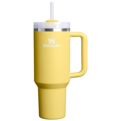 Custom STANLEY Quencher H2.0 Tumbler with Handle and Straw