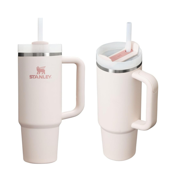 Custom STANLEY Quencher H2.0 Tumbler with Handle and Straw