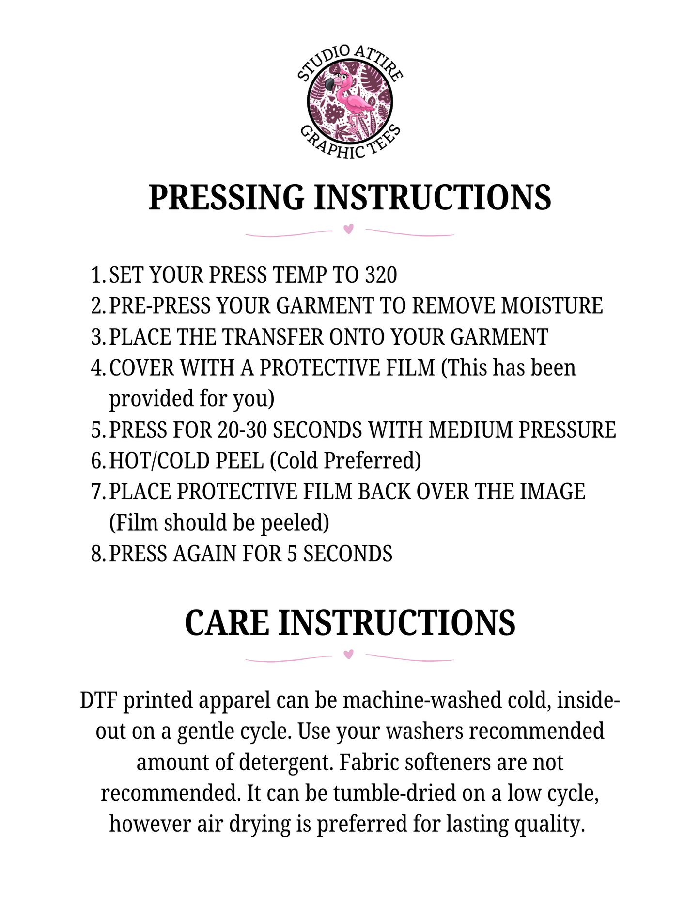 Horror Valentines gang sheet