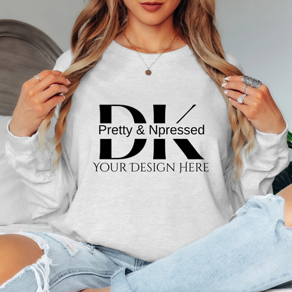 Custom long sleeve shirt - Pretty Npressed